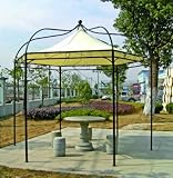 Eigenschaften   / Luxus Pavillon Modena 6-eckig 320cm, Dach wasserdicht écru