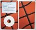 Basketball Ipod Classic 5G Silicon Skin Cover