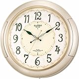 Small World (スモールワールド) 掛け時計 音楽隊N 電波時計 からくり時計 4MN440RH18