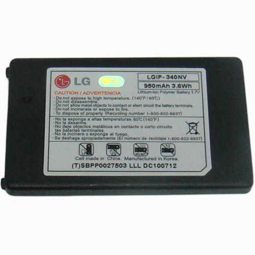 LG OEM Battery LGIP-340NV SBPP0027503 Cosmos VN250 Octane VN530