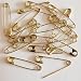 Gold Safety Pins Made in USA 2