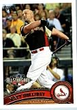 2011 Topps Update Series Baseball Card # US242 Matt Holliday - St. Louis Cardinals (HR Derby) MLB Trading Card In Protective Screwdown Case!
