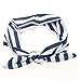 Ookamiwolf(TM) Baby Toddler Headband Striped Rabbit Ear Bowknot Hairband Turban