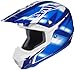 HJC Mens CL-X6 Motocross Helmet MC-2 Black/Blue/White XXXL 3XL 734-927