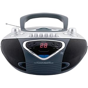 Unirex RX-947 Portable CD AM/FM Stereo Radio Cassette Player/Recorder