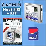 Garmin Nuvi 360 Pocket Vehicle GPS Navigator + Instructional DVD Kit