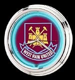 West Ham United FC Wall Clock - Neon