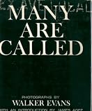 Many Are Called. with an Introd. by James Agee