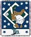 Tampa Bay Devil Rays 36'X48' Woven Baby Throw Blanket