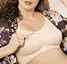 Goddess Women's Comfort Zone Nursing Bra, Nude, 40J