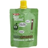 GoGo SqueeZ applecinnamon, Applesauce on the Go, 3.2-Ounce Pouches (Pack of 48)