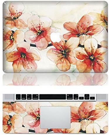 Cherry Blossom Macbook Decal Cover Skin Front Sticker Macbook Top Protective Decal
