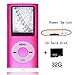 Tomameri Pink Portable MP4 Player MP3 Player Video Player with Photo Viewer , E-Book Reader , Voice Recorder with 32 GB Micro SD Card