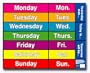 Carson Dellosa CHART YESTERDAY TODAY TOMORROW - 22 1/2" x 28 1/2" - 1 pc