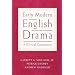 Early Modern English Drama: A Critical Companion