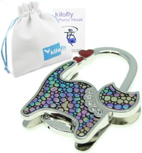 kilofly Purse Hook - Foldable, with kilofly Pouch