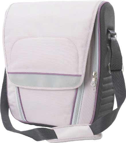 Emsa 505341 Elements Cool Bag, cr&egrave;mewei&szlig; / aubergine