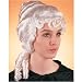Franco-American Novelty Co 21640 Deluxe Colonial Woman Wig White White Size One-Size