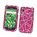 Samsung Galaxy S 4G T959V & Vibrant T959 Snap-on Protector Hard Case Rhinestone Cover "Candy Hearts" Design