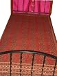 Cadmium Red Indian Cotton Coverlet Bedspread Block Print Bedroom Decorating Twin