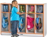 Jonti-Craft Rainbow Accents Toddler Coat Lockers