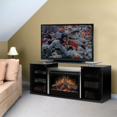 Dimplex Marana Black Electric Fireplace Media Console - SAP-500-B