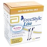 Freestyle Lite Mail Order Test Strips  50-Count Box
