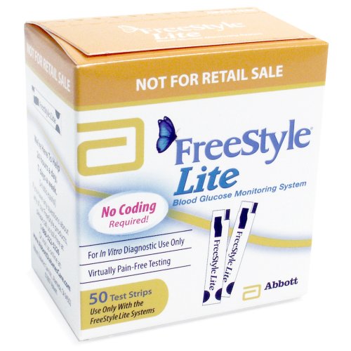 Freestyle Lite Mail Order Test Strips, 50-Count Box Freestyle Lite Mail Order Test Strips, 50-Count Box