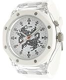 【+BILLETE】 ビレット グリッター フラッシュウオッチ BL0005SPWHBK