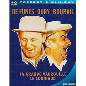 La grande vadrouille + Le corniaud - Coffret Bourvil/De Funès/Oury [Blu-ra