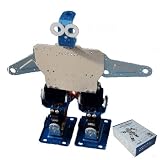 ４軸2足ロボット組み立て用キットアルミ原色 