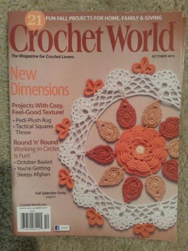 Crochet World Magazine October 2013