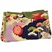 Beauty : Cris Notti Double Clutch Cosmetic Bag - Green Kimono