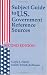 Book Subject Guide to U.S. Government Reference Sources