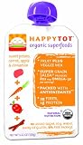 HAPPYBABY Happy Tot - Stage 4: Sweet Potato, Apple, Carrots and Cinnamon, 4.22  Ounce Pouch (Pack of 16)