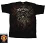 FC Football Club Manchester United Iron Butterfly Black T-shirt Tee