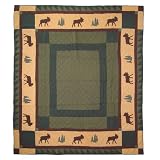 Patch Magic Queen Cedar Trail Duvet Cover, 88-Inch by 98-Inch