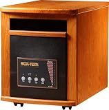 EdenPure SunTwin GEN 3 Portable Quartz Infrared Space Heater, Heats Up To 1,000 Square Feet.
