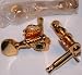 Grover Sta-Tite Geared Ukulele Pegs 8G Tuner/Machine, Gold
