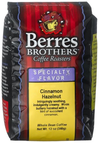 Berres Brothers Coffee Roasters Cinnamon Hazelnut Coffee, Whole Bean, 12-Ounce Bags (Pack... by Berres Brothers Coffee Roasters