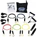 Bodylastics 13 pcs *MAX TENSION (134 lbs.) Quick-Clip Resistance Bands System with 5 D.G.S.anti-snap exercise tubes and Heavy Duty components