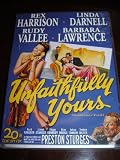 Unfaithfully Yours (Infidelement Votre) / Written, Directed and Produced by Preston Sturges / Starred by Rex Harrison, Linda Darnell, Rudy Vallee, Barbara Lawrence / Bonus _Documentaires Inedits / 20TH CENTURY FOX / Region 2 / Version Originale / French Subtitles / 100 Mins