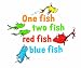 Graphique Home Decal, Dr. Seuss One Fish Two Fish