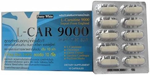 10 Box L-carnitine 9000mg. Super Diet Slim Fast Burn Detox