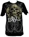 As I Lay Dying American Grammy Award Metalcore Rock Band Band Swirl Skulls Adult Black T-Shirt
