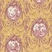 The Wallpaper Company 10 In.H x 8 In.W Yellow and Spice Vignette Toile Wallpaper Samp...