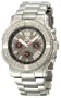 REACTOR Men's 75601 Critical Mass Chronograph Black Coral Dial Stainless Steel Watch