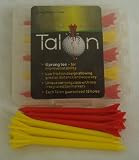 TalON - No friction golf tee with case & refill pack 40pk Garnet & Gold