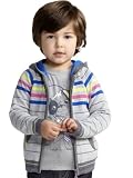 Striped hooded cardigan Stripe 18/24 MNTH