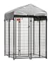 Lucky Dog 4-by-4-by-6 Foot CL60544 Uptown Welded Wire Kennel